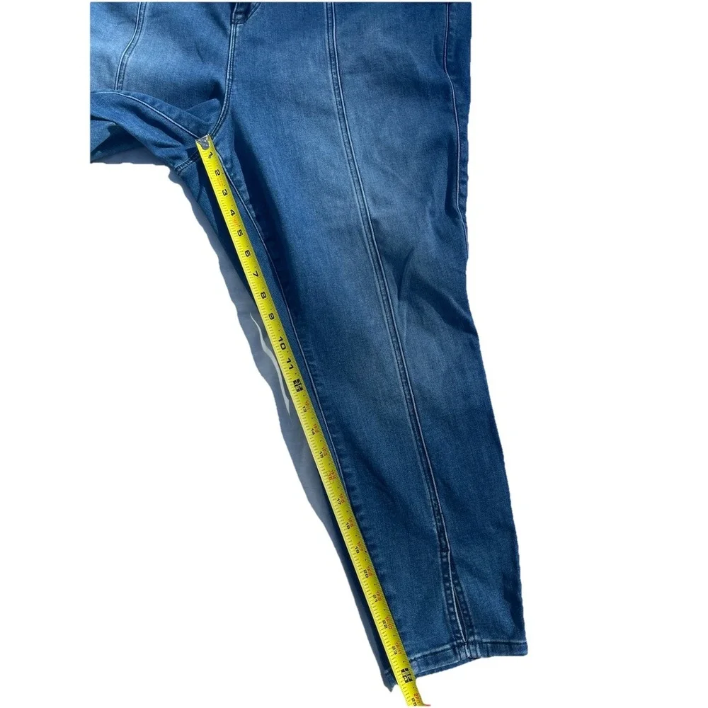 Torrid Bombshell Skinny Jeans Womens 22S Super Soft Stretch Blue Denim Plus Size